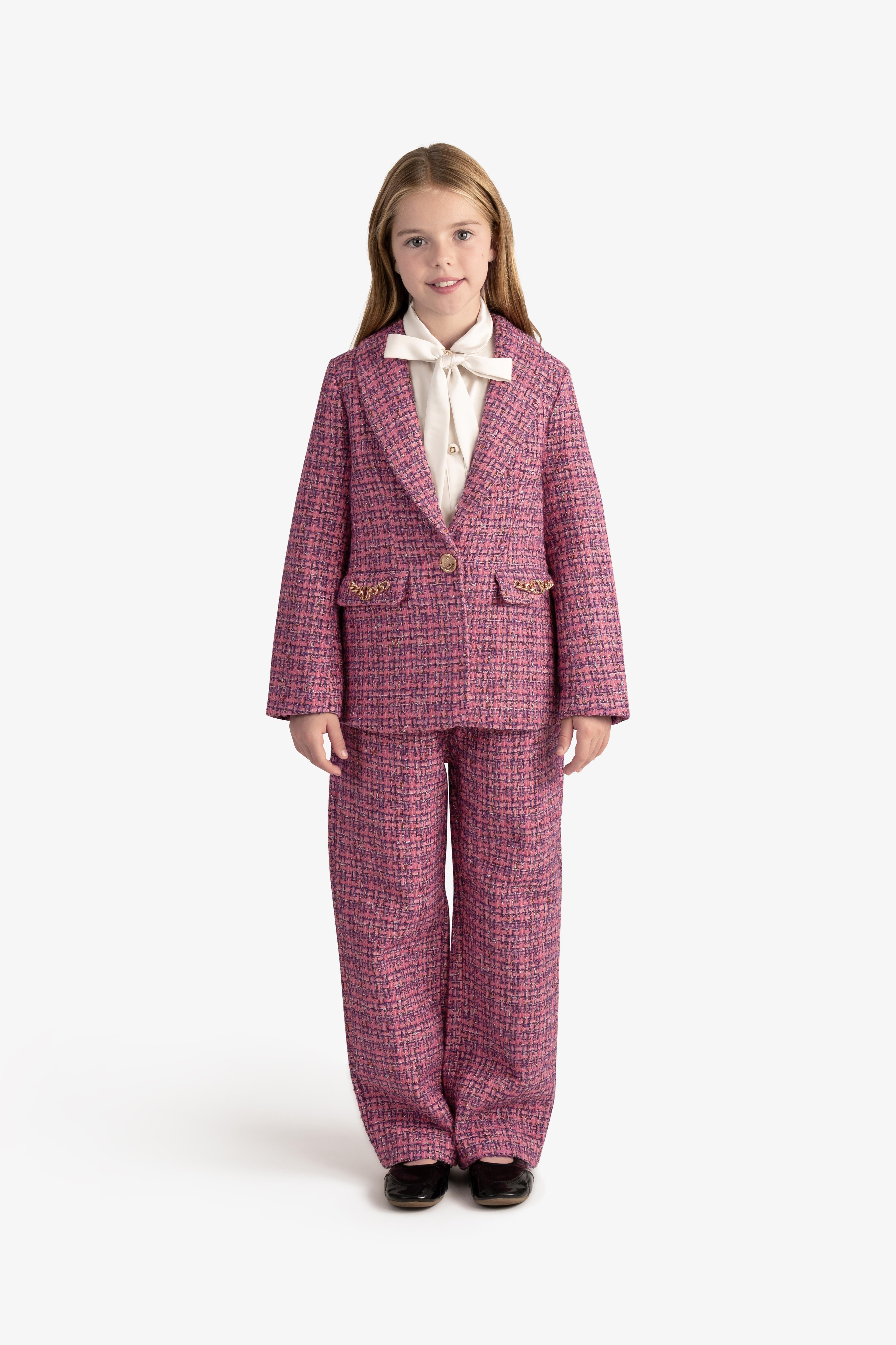 Sequin-Embroidered Bouclé jacket