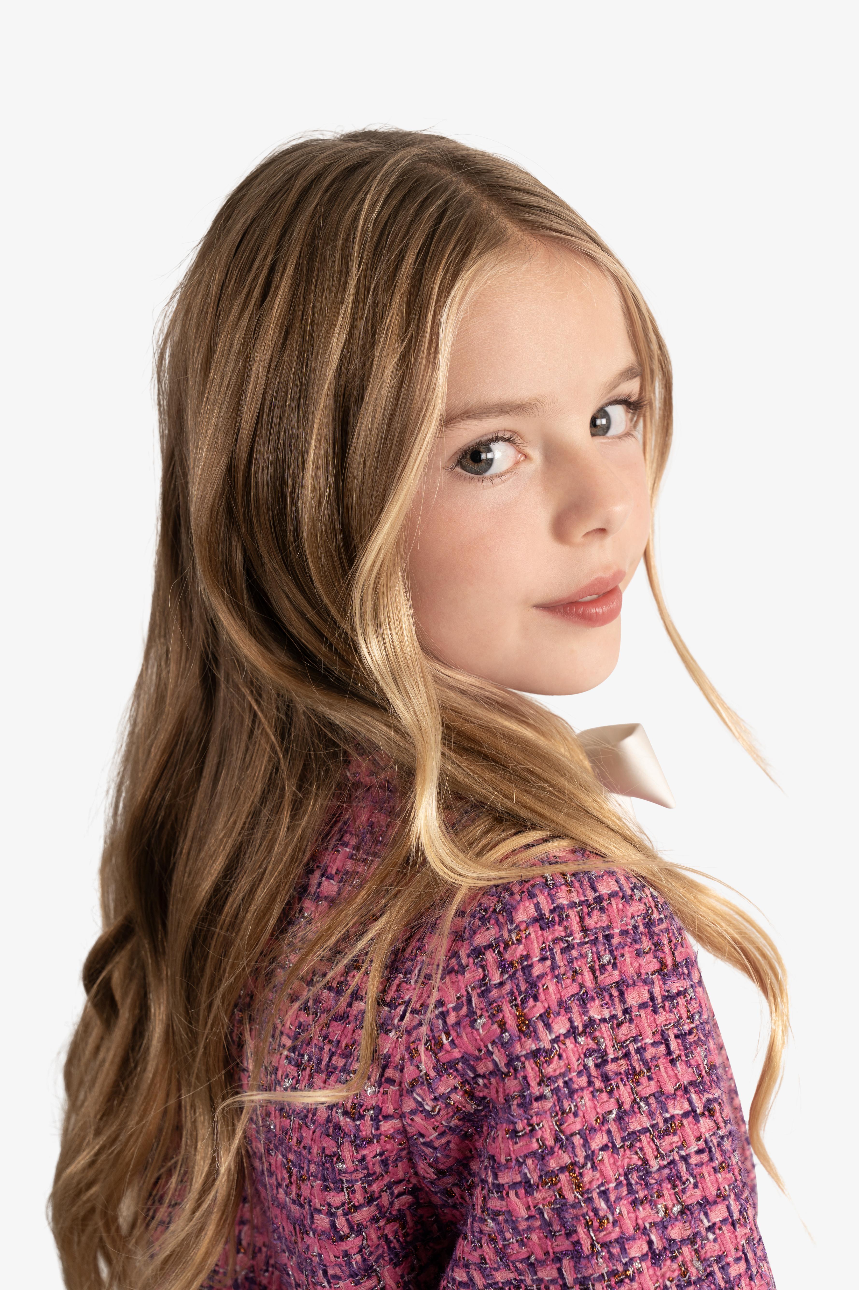 Sequin-Embroidered Bouclé jacket