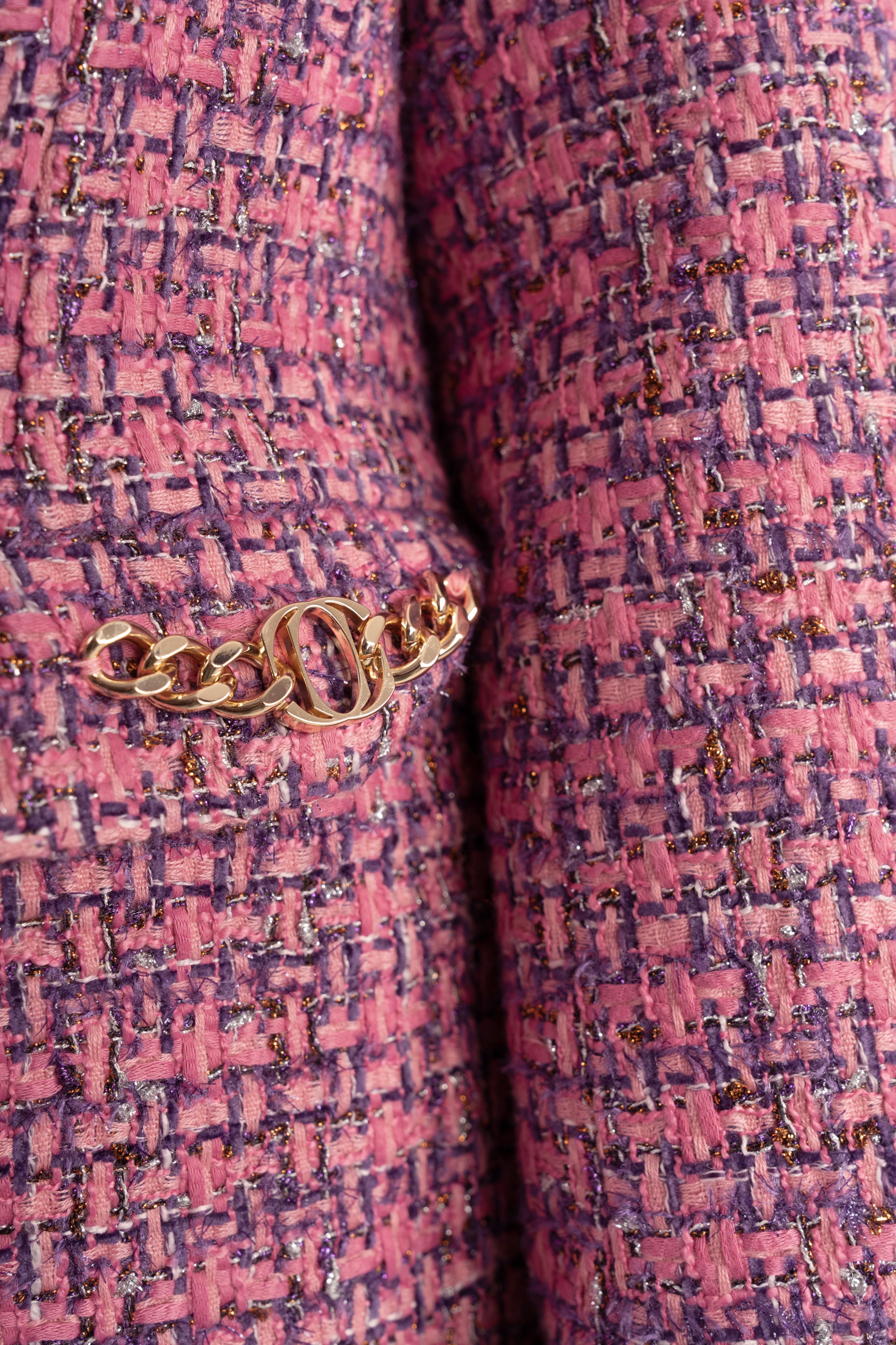 Sequin-Embroidered Bouclé jacket