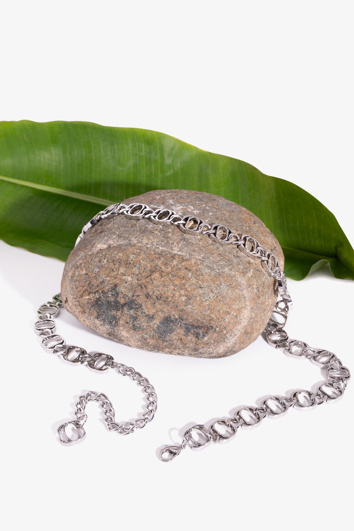 Signature Small logo chain belt