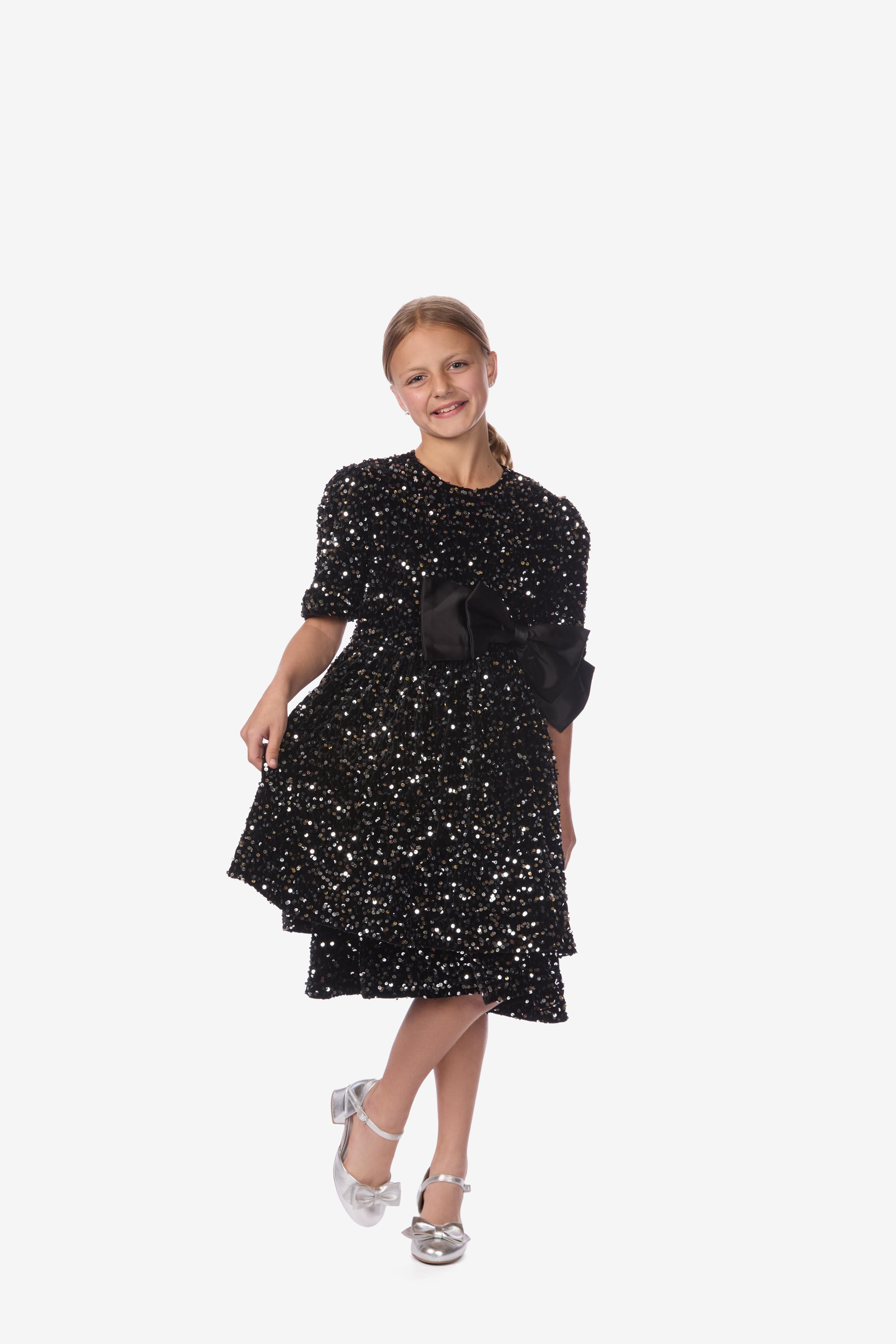 Velvet Sequin Dress