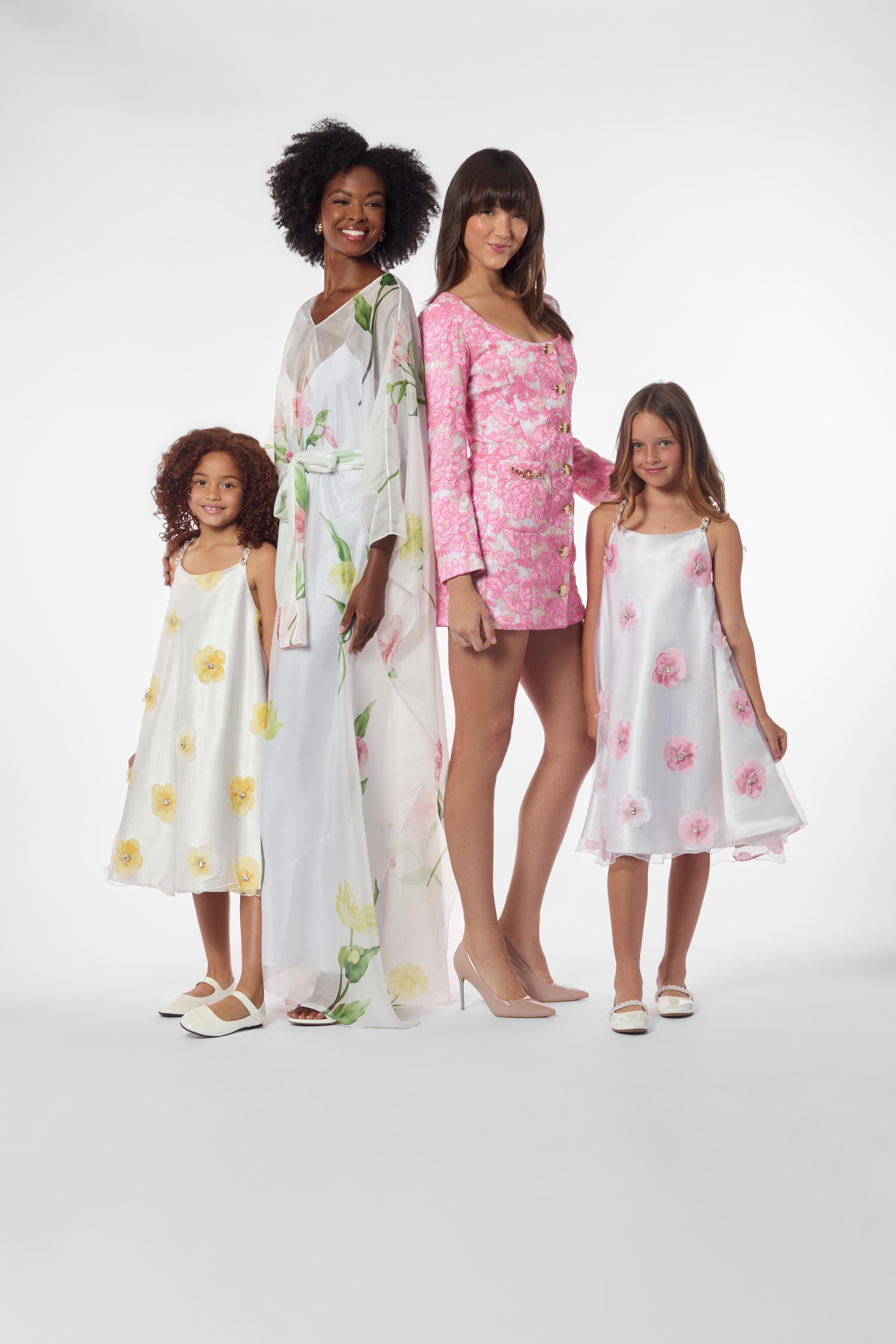 Maxi Floral Caftan Dress