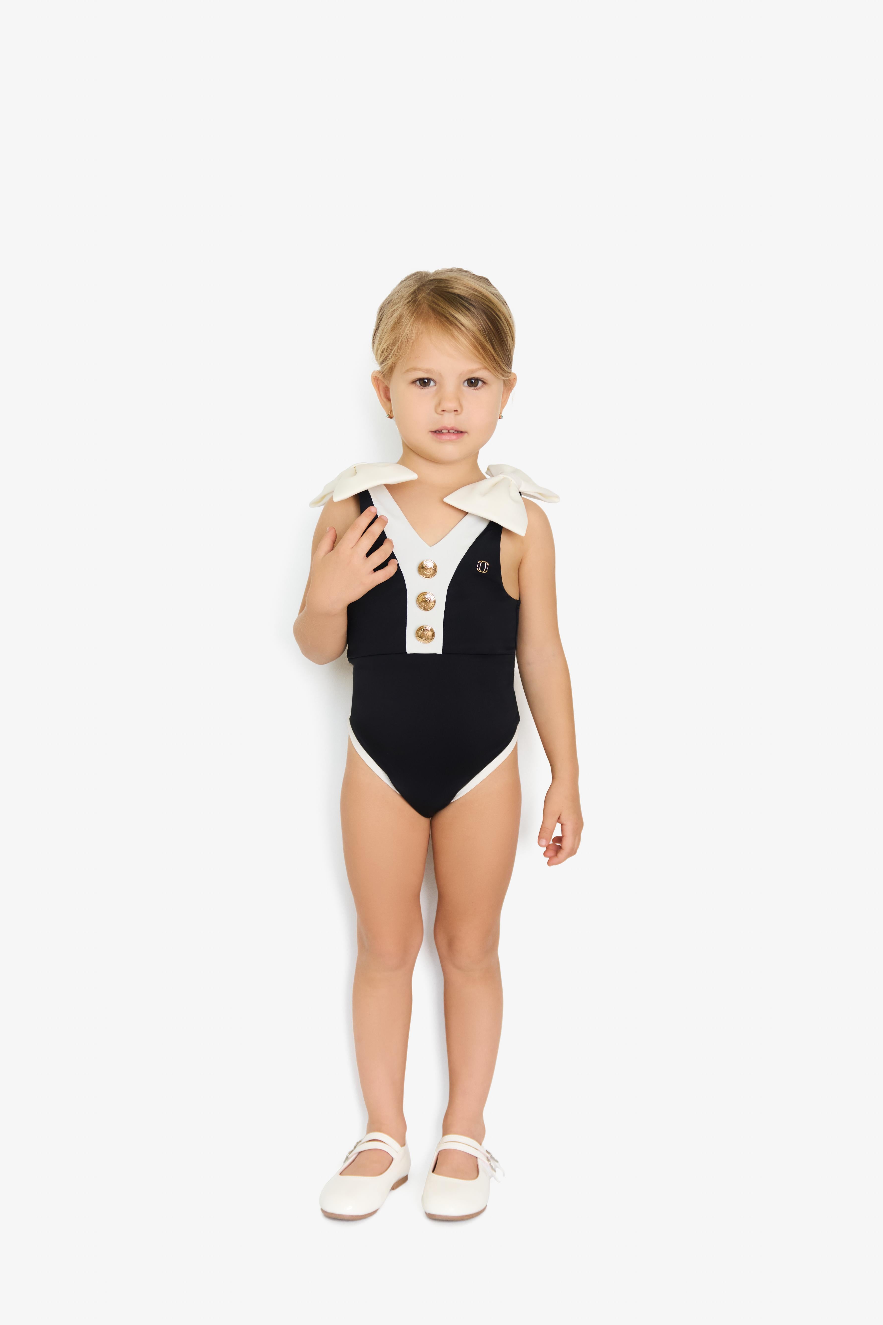 CHILDREN'S ONE PIECE BOW SWIMSUIT