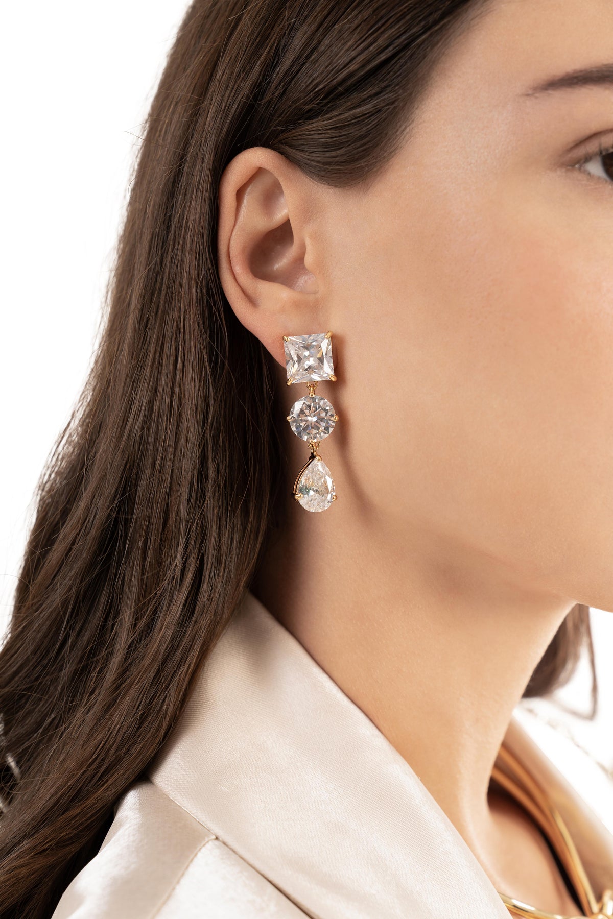 Crystal Drop Earrings