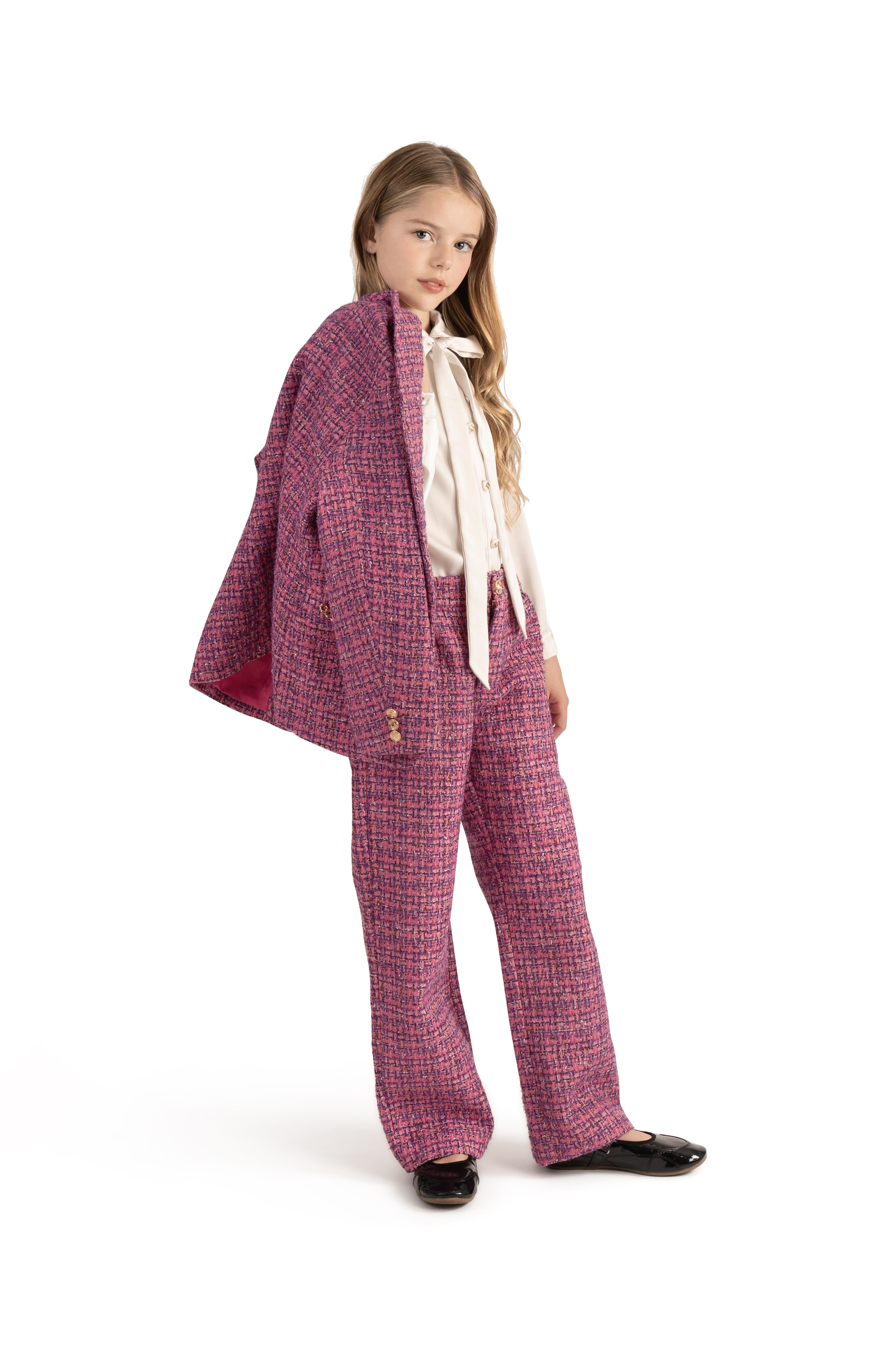 Sequin-Embroidered Bouclé jacket