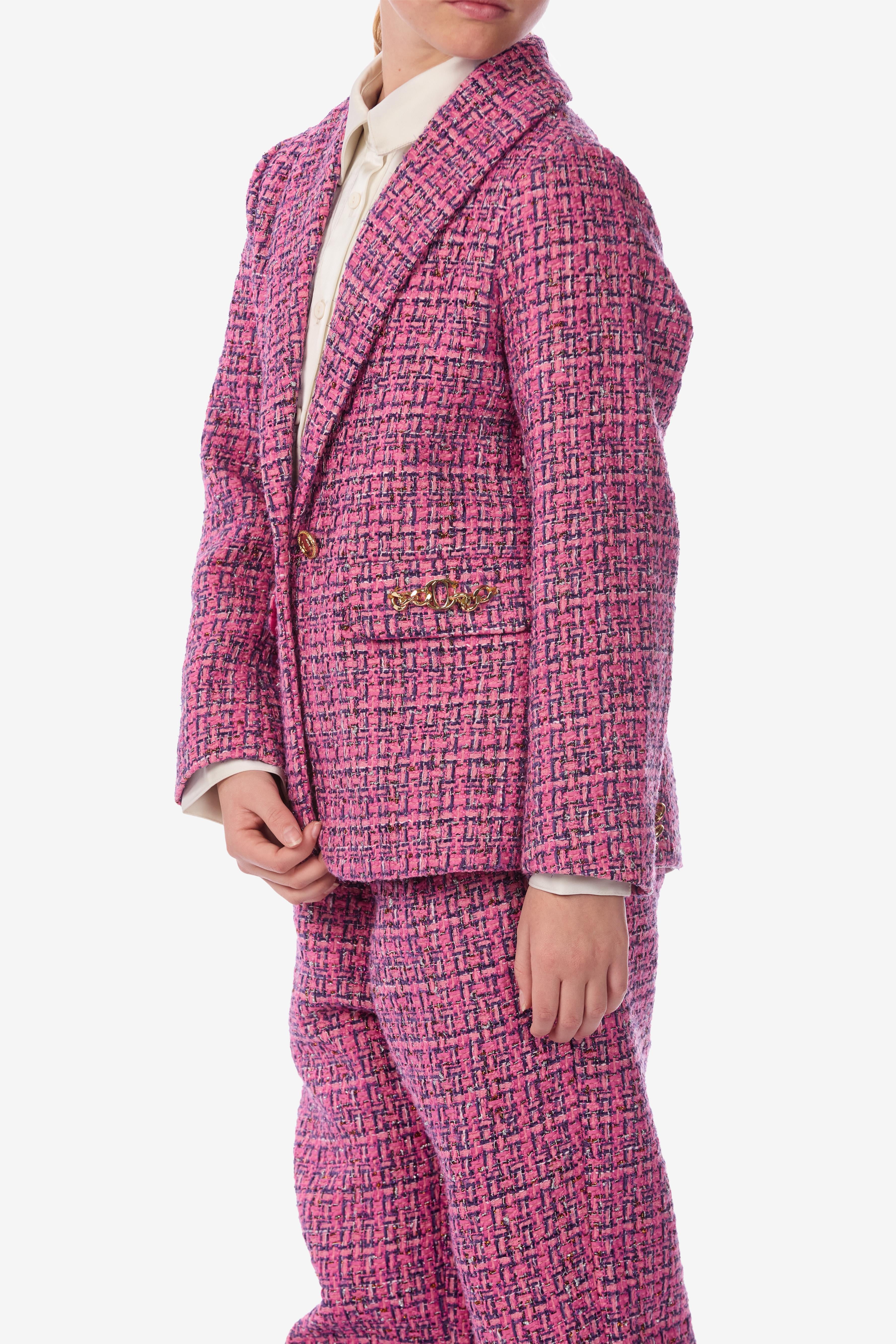 Sequin-Embroidered Bouclé jacket