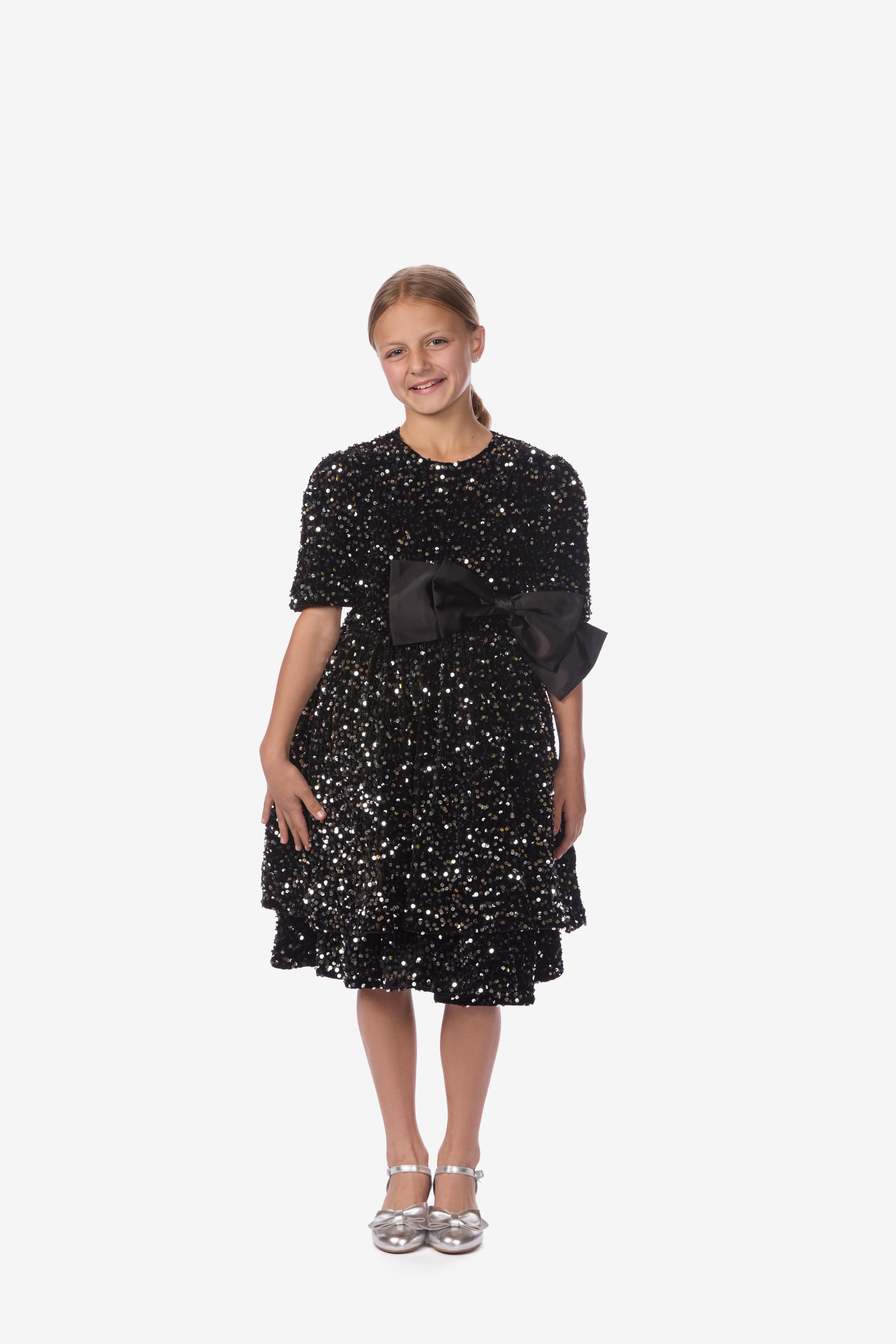 Velvet Sequin Dress