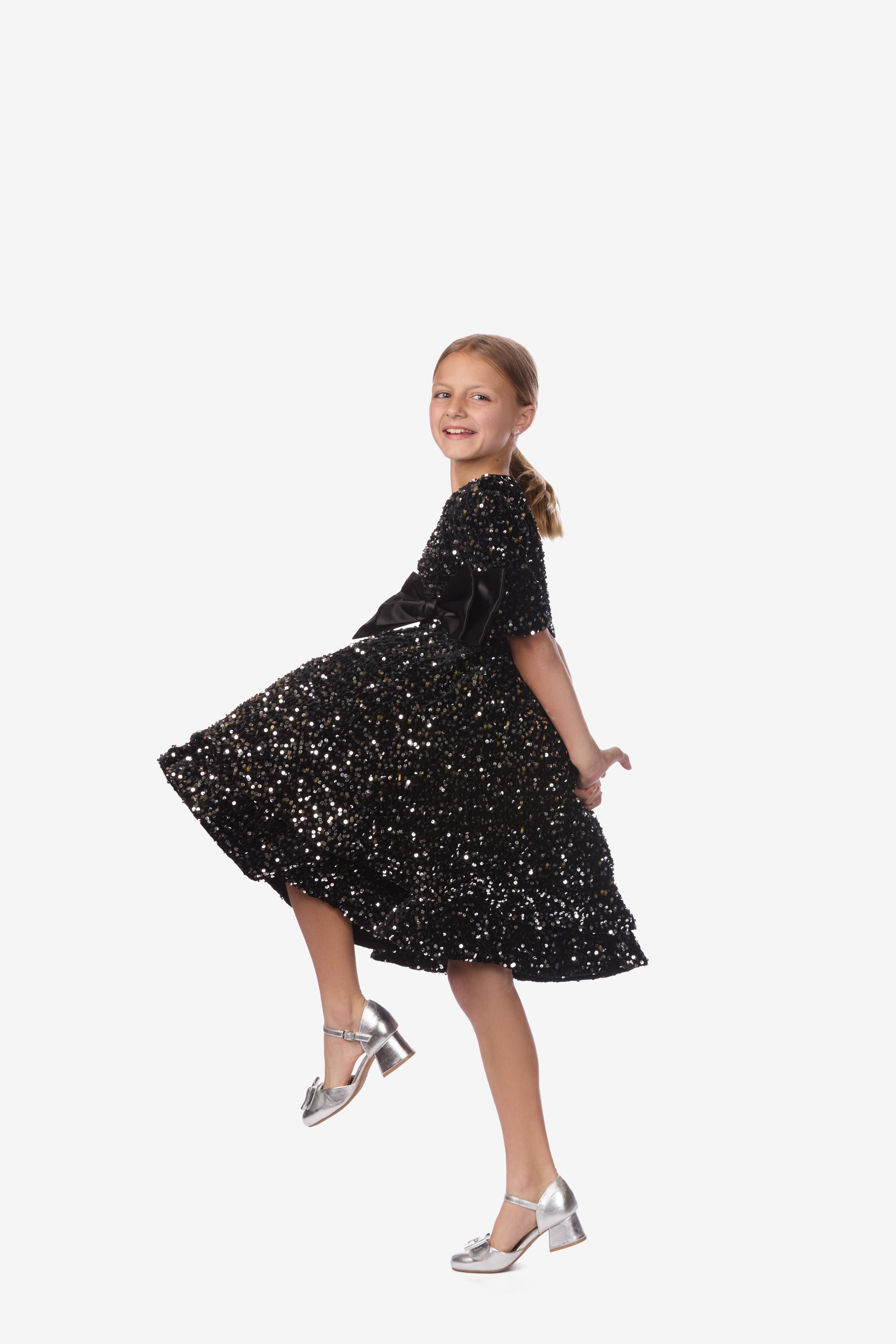 Velvet Sequin Dress